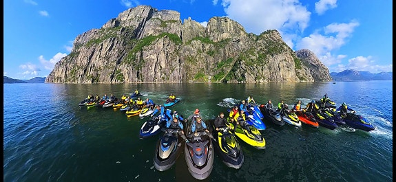 SeaDoo GTX 260 fulldempet, nedfelt kartplotter, LinQ, ny kompressor 7 of 9