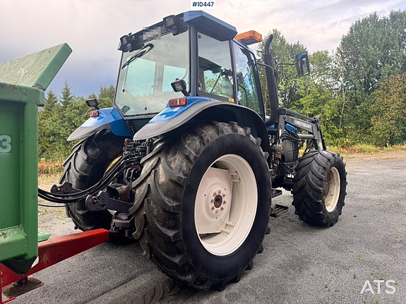 New Holland Ford 8160 4x4 m/ Frontlaster. 6 of 30
