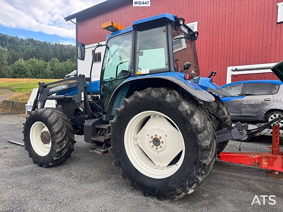 New Holland Ford 8160 4x4 m/ Frontlaster. 4 of 30