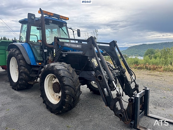 New Holland Ford 8160 4x4 m/ Frontlaster. 8 of 30