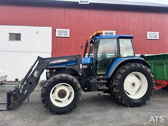 New Holland Ford 8160 4x4 m/ Frontlaster. 3 of 30