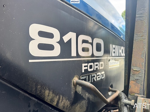 New Holland Ford 8160 4x4 m/ Frontlaster. 19 of 30