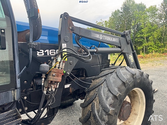 New Holland Ford 8160 4x4 m/ Frontlaster. 17 of 30