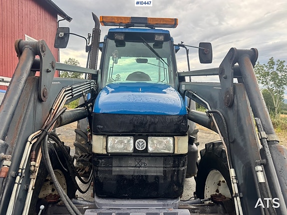 New Holland Ford 8160 4x4 m/ Frontlaster. 12 of 30