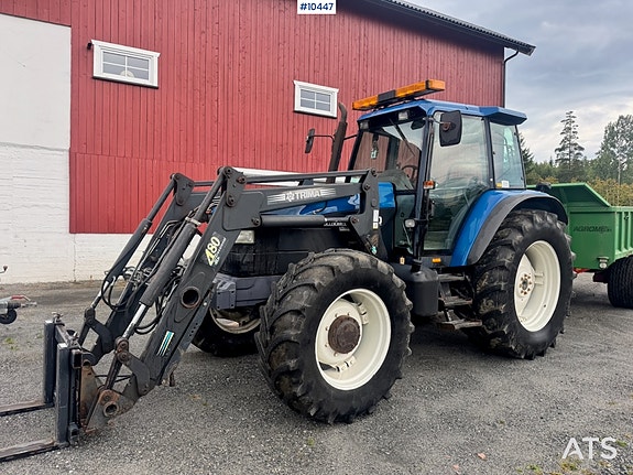 New Holland Ford 8160 4x4 m/ Frontlaster. 2 of 30