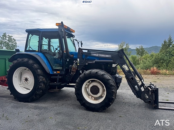 New Holland Ford 8160 4x4 m/ Frontlaster. 7 of 30