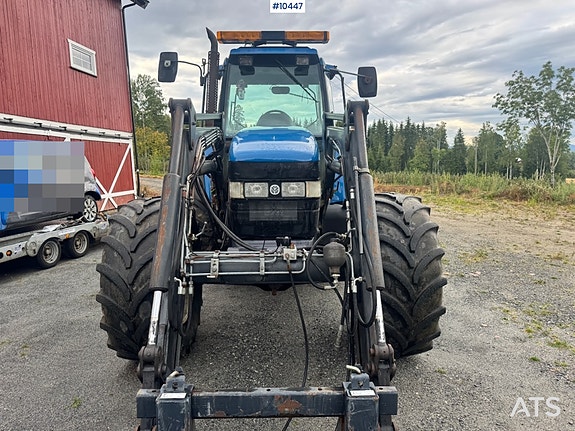 New Holland Ford 8160 4x4 m/ Frontlaster. 9 of 30