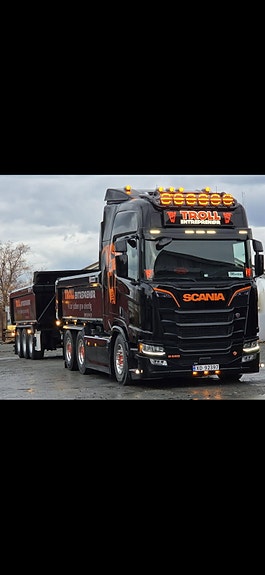 Scania R 660 6x4 tippbil , Istrail kjerre 2025 modell 3 of 13