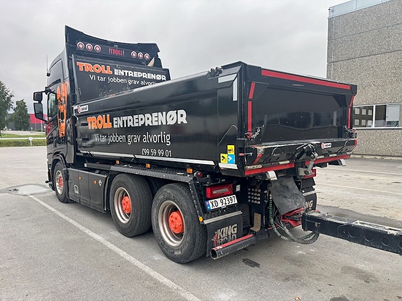 Scania R 660 6x4 tippbil , Istrail kjerre 2025 modell 4 of 13