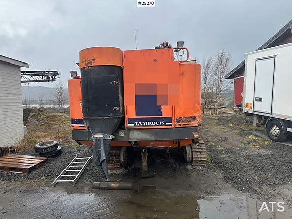 Tamrock 500 borerigg m/ full sett nye borestenger og overhalt hammer for et år siden! 8 of 30