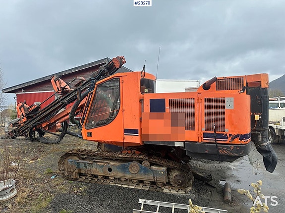 Tamrock 500 borerigg m/ full sett nye borestenger og overhalt hammer for et år siden! 10 of 30