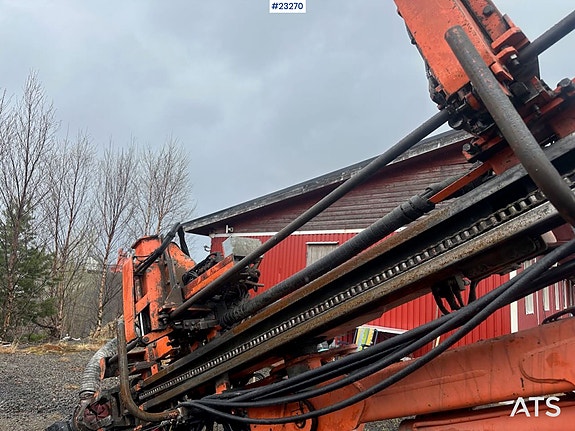 Tamrock 500 borerigg m/ full sett nye borestenger og overhalt hammer for et år siden! 11 of 30