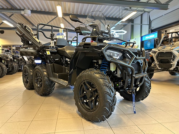 Polaris Sportsman 6x6 570 EPS Nordic Pro - Black Pearl - JAKTRIGGET!