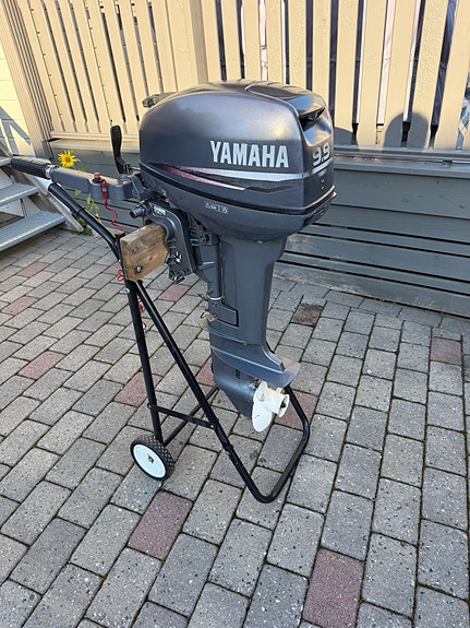 Flott Yamaha 15 hk og lang stamme 2 of 12