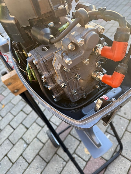 Flott Yamaha 15 hk og lang stamme 7 of 12