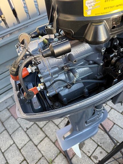 Flott Yamaha 15 hk og lang stamme 8 of 12