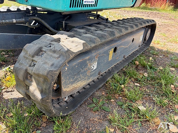 Kobelco SK17SR-3E SK17SR-3E minigraver – 877 timer – 2 skuffer. SE VIDEO! 24 of 25