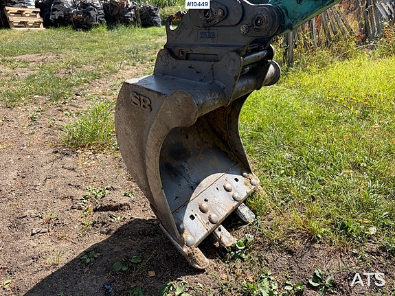 Kobelco SK17SR-3E SK17SR-3E minigraver – 877 timer – 2 skuffer. SE VIDEO! 8 of 25