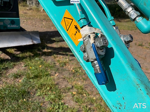 Kobelco SK17SR-3E SK17SR-3E minigraver – 877 timer – 2 skuffer. SE VIDEO! 22 of 25