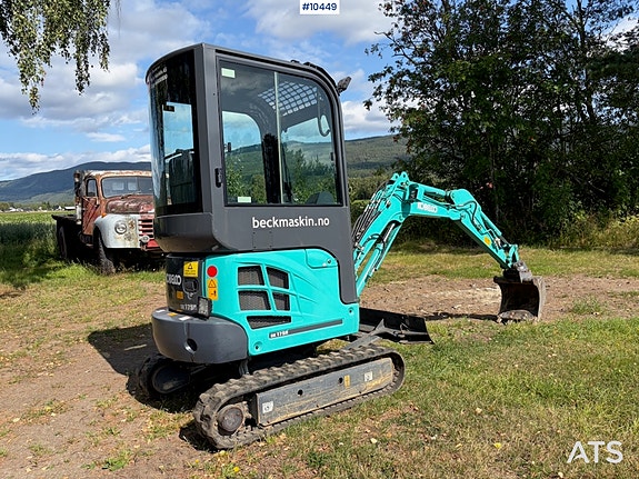 Kobelco SK17SR-3E SK17SR-3E minigraver – 877 timer – 2 skuffer. SE VIDEO! 3 of 25