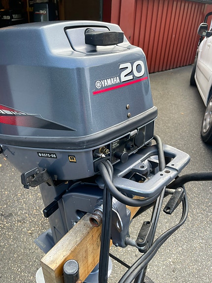 Strøken Yamaha 20 Hk /El-start. 6 of 12