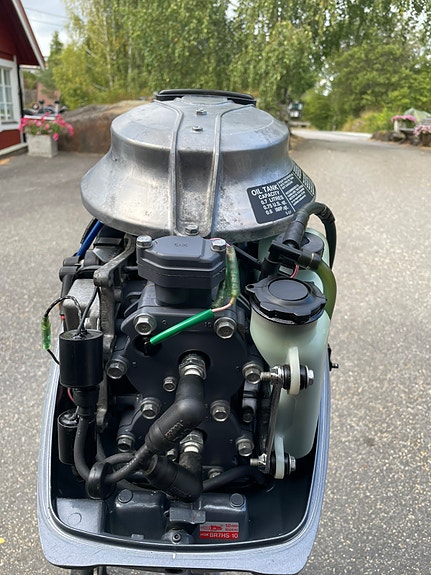 Strøken Yamaha 20 Hk /El-start. 10 of 12