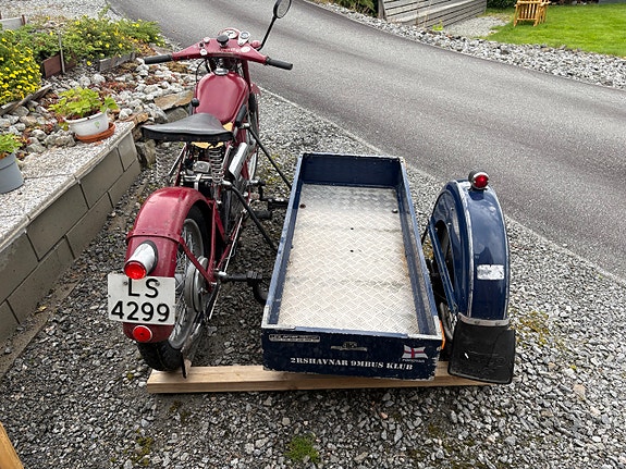 8100 Nimbus C med sidevogn 2 of 6