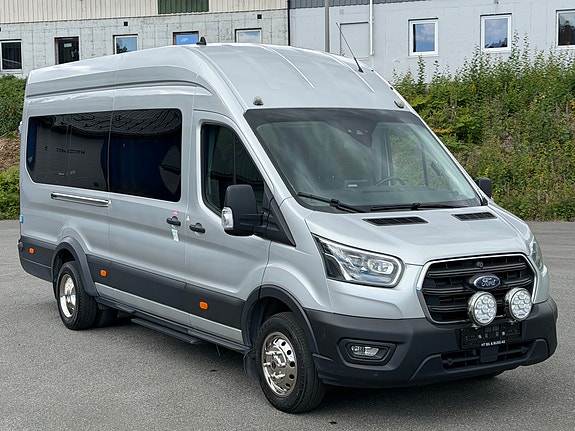 Ford Transit 16-seter, Automat, Rullestol, Xenon, 2 x varmer, El. skyvedør ++ 7 of 25