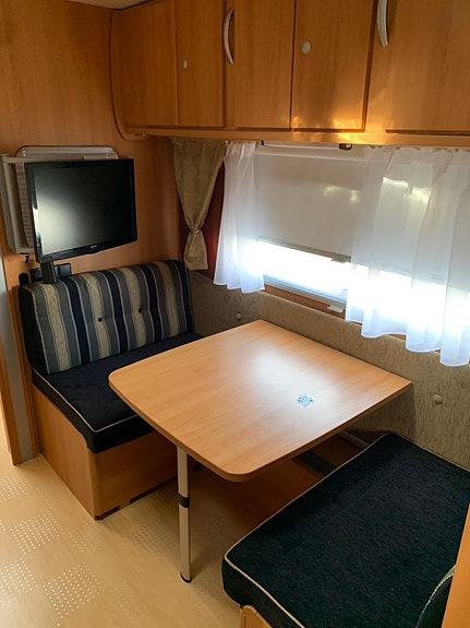 Dethleffs Camper med spikkertelt 27 of 27