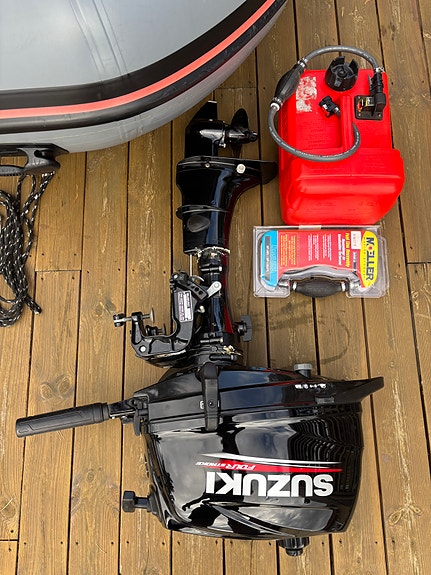 Suzumar MX-270 RIB 2018 + Suzuki DF6A 6 hk 2018 – komplett og nyservet 15 of 25