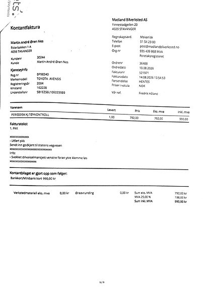 Toyota Avensis 15 of 20