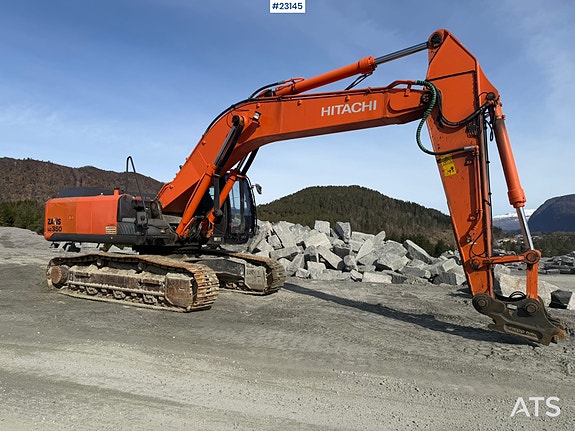 Hitachi ZX350LC-5B gravemaskin m/ tannskuffe 6 of 30