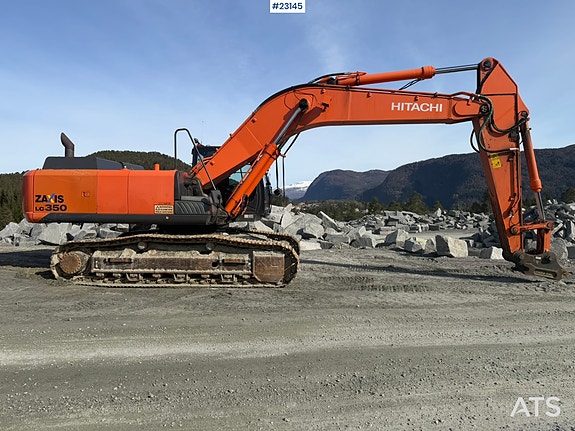 Hitachi ZX350LC-5B gravemaskin m/ tannskuffe 7 of 30