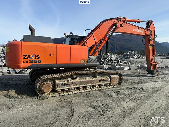 Hitachi ZX350LC-5B gravemaskin m/ tannskuffe 8 of 30