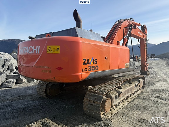 Hitachi ZX350LC-5B gravemaskin m/ tannskuffe 10 of 30