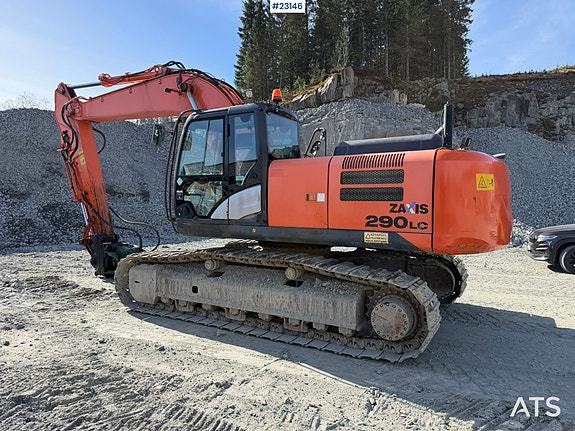 Hitachi ZX290LC-5B  gravemaskin m/ graveskuffe 3 of 30