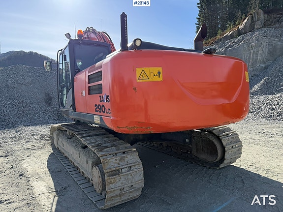 Hitachi ZX290LC-5B  gravemaskin m/ graveskuffe 16 of 30