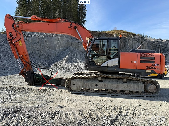 Hitachi ZX290LC-5B  gravemaskin m/ graveskuffe 2 of 30