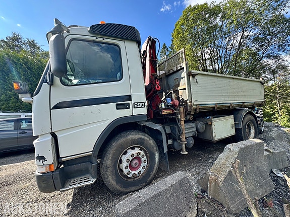 Volvo FM7 Kranbil med tipp, sertifisert, 285000 km 2 of 30