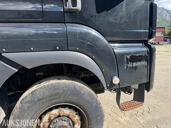 MAN TGS 26.500 6x6 tippbil – brøyterigget – Istrail tipp – 500 hk – 219 374 km 26 of 30