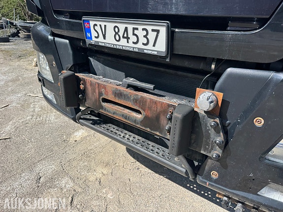 MAN TGS 26.500 6x6 tippbil – brøyterigget – Istrail tipp – 500 hk – 219 374 km 22 of 30