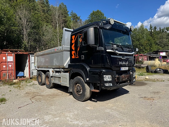 MAN TGS 26.500 6x6 tippbil – brøyterigget – Istrail tipp – 500 hk – 219 374 km 3 of 30