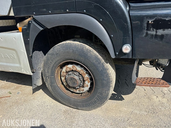 MAN TGS 26.500 6x6 tippbil – brøyterigget – Istrail tipp – 500 hk – 219 374 km 25 of 30