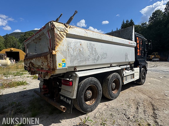 MAN TGS 26.500 6x6 tippbil – brøyterigget – Istrail tipp – 500 hk – 219 374 km 5 of 30