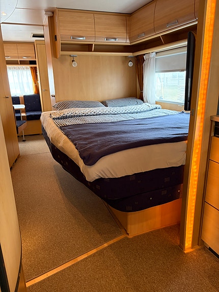 Dethleffs Camper 740 Fast plass på Sjusjøtunet hytter og caravan 13 of 30