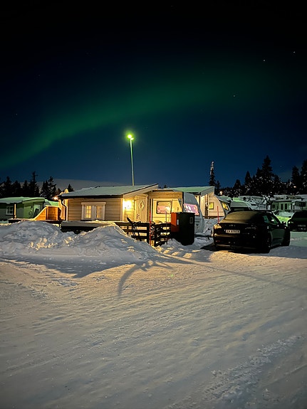 Dethleffs Camper 740 Fast plass på Sjusjøtunet hytter og caravan 2 of 30