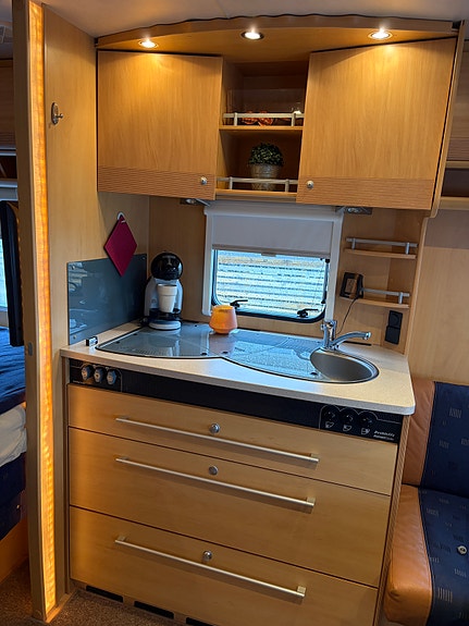 Dethleffs Camper 740 Fast plass på Sjusjøtunet hytter og caravan 16 of 30