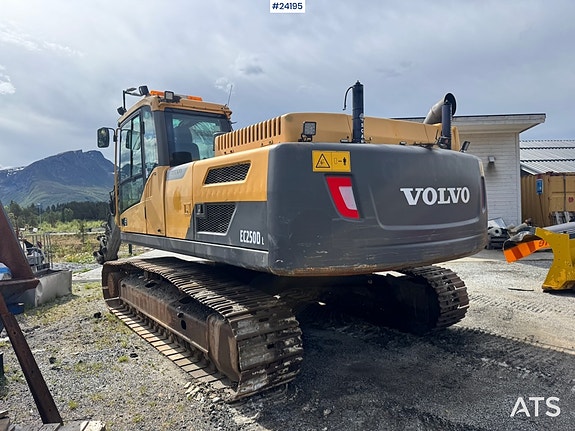 Volvo EC250DL gravemaskin m/ Rototilt, 2 skuffer og GPS 7 of 30