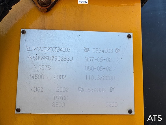 JCB 436 hjullaster med skuffe 18 of 30