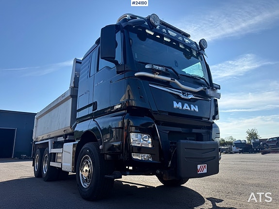 MAN TGX 33.580 6x4 brøyterigget tippbil – leveres EU-godkjent! 11 of 30